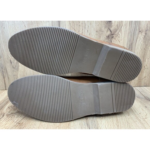 Steve Madden Mistro Chelsea Boots Cognac Brown Size 13 Beautiful Smooth Shoes - Picture 5 of 16